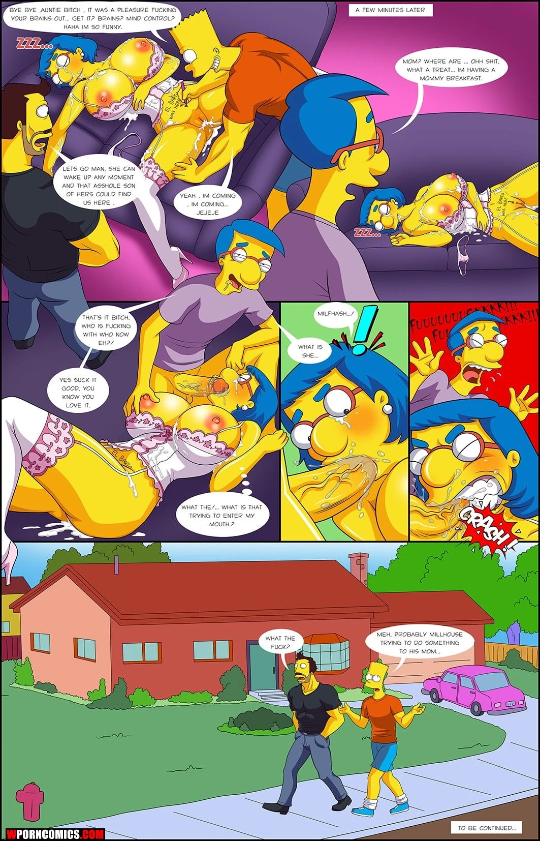 Porn Comic Simpsons Darrens Adventure Part 2 - 9#