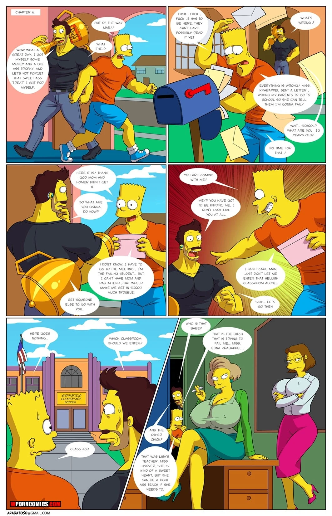 Porn Comic Simpsons Darrens Adventure Part 3 - 2#