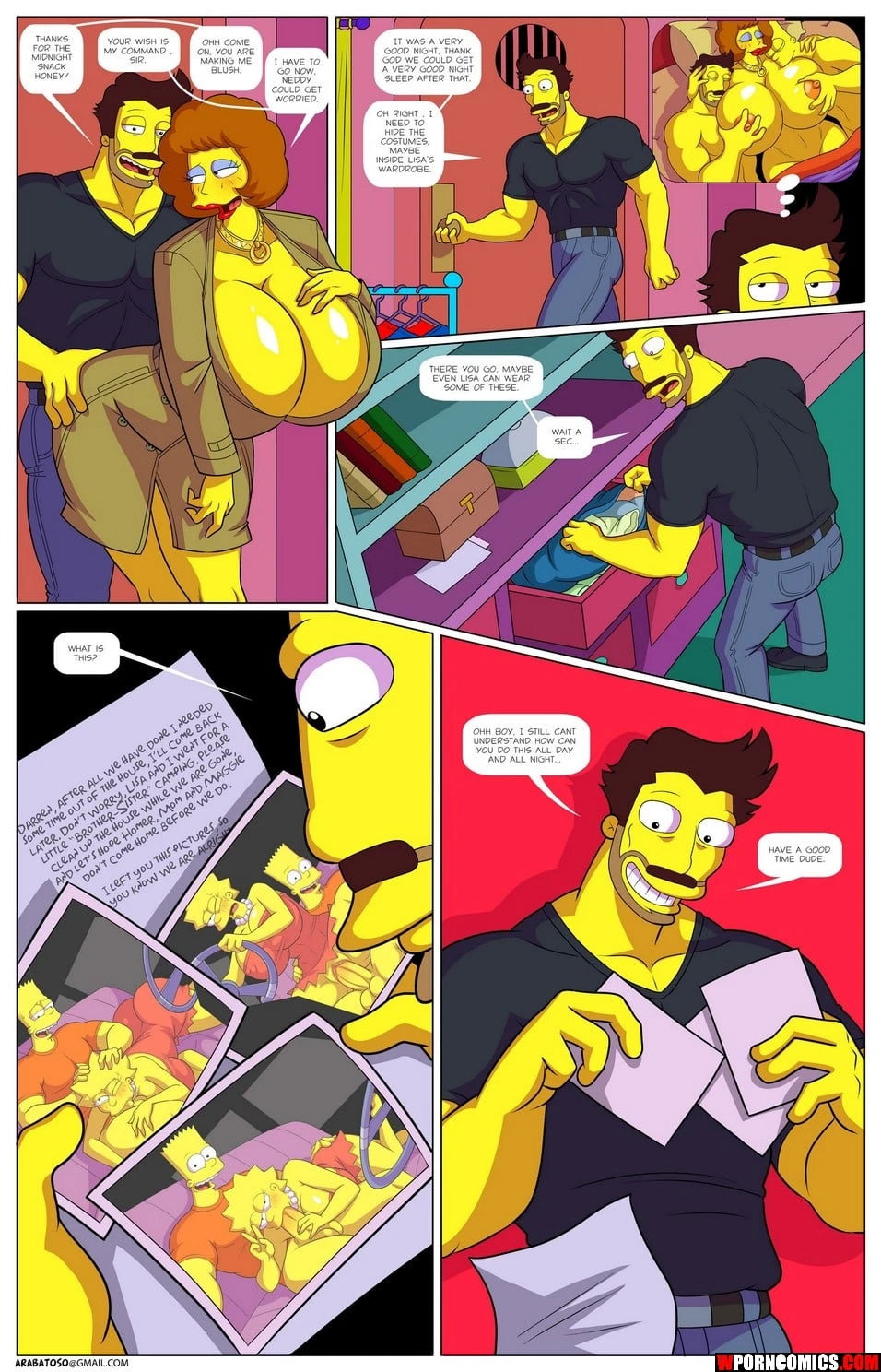 Porn Comic Simpsons Darrens Adventure Part 4 - 2#