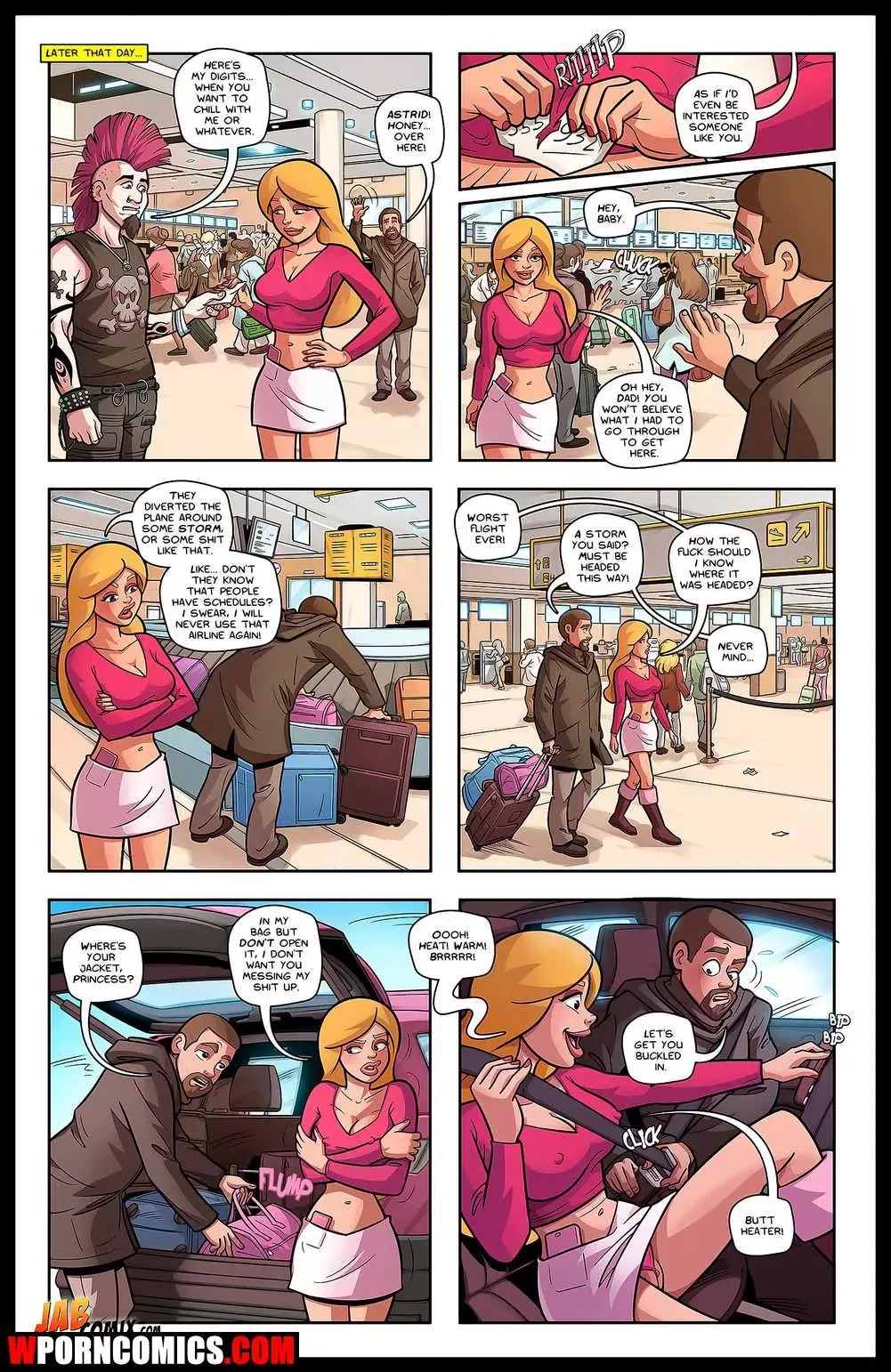 Porn Comic Snowed In - 10#
