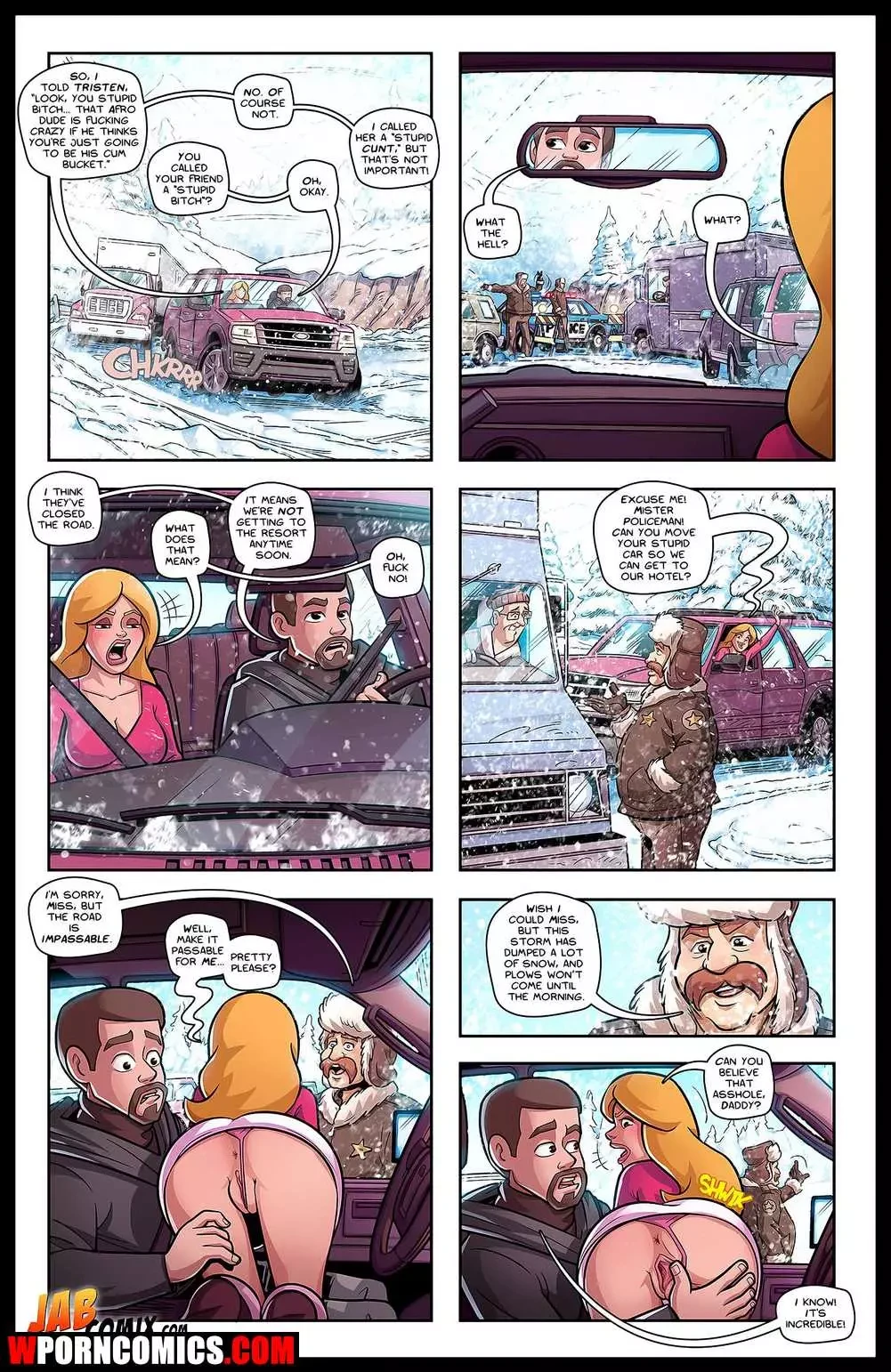 Porn Comic Snowed In - 14#