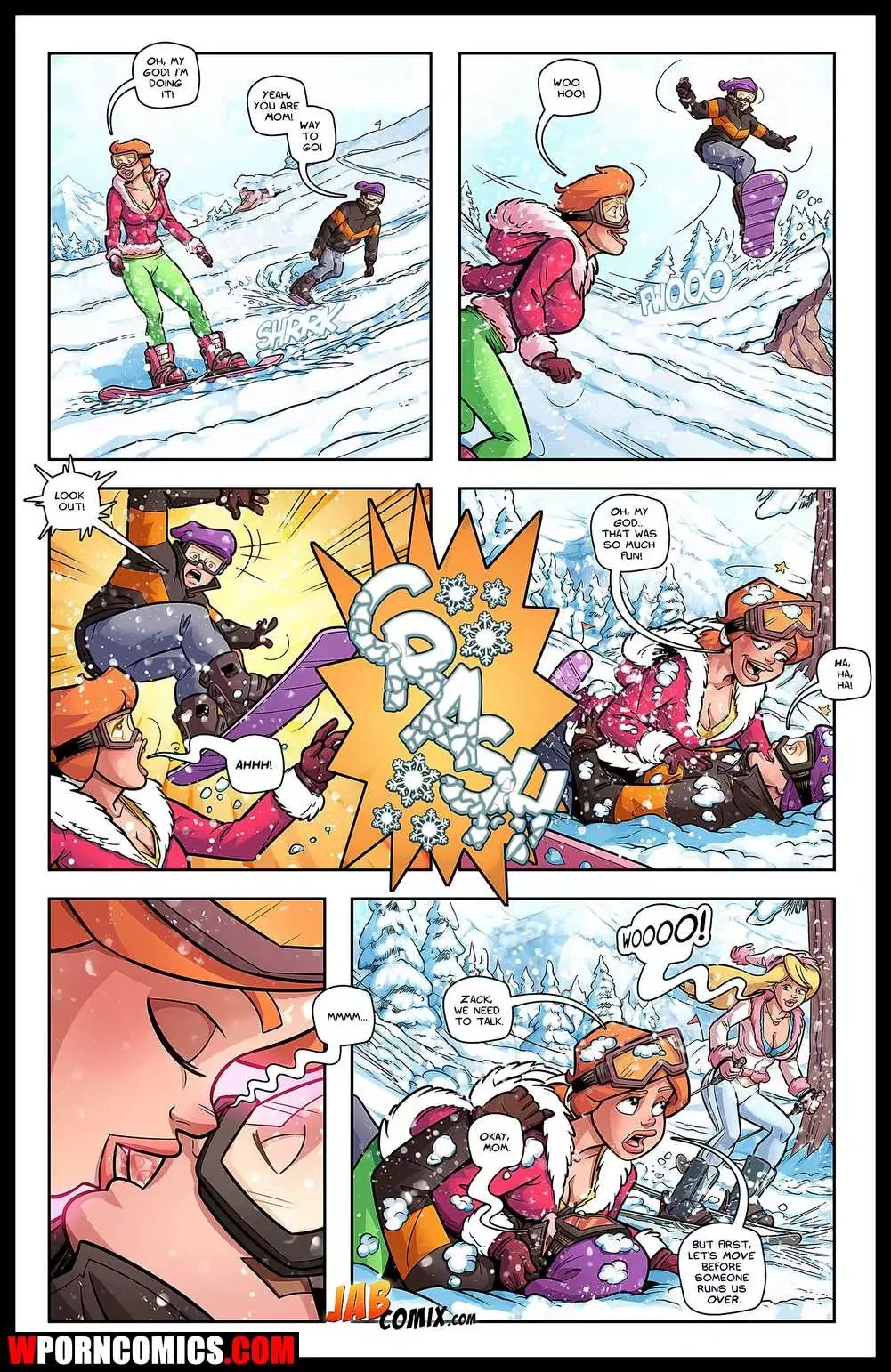 Porn Comic Snowed In - 16#
