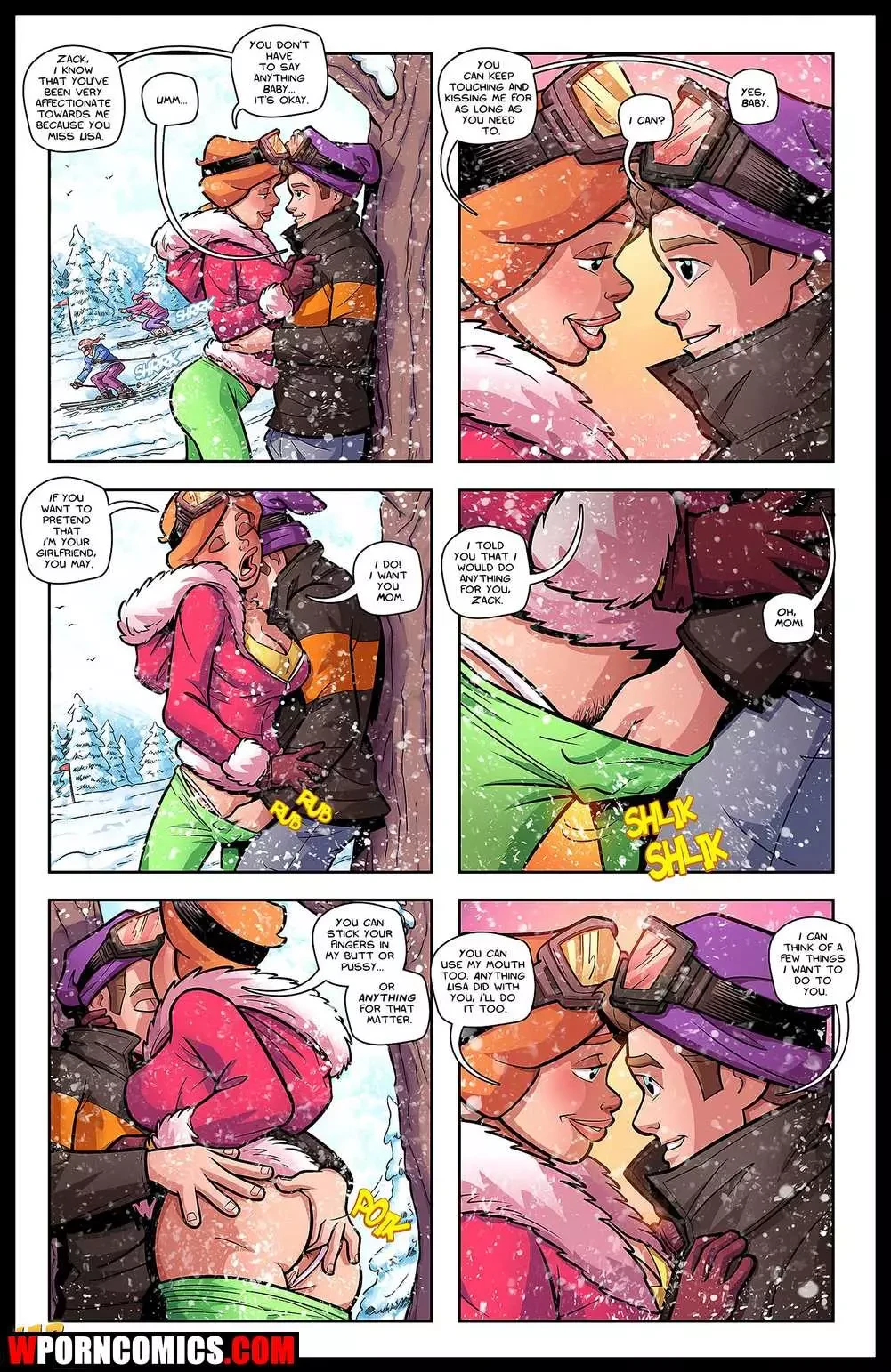 Porn Comic Snowed In - 17#