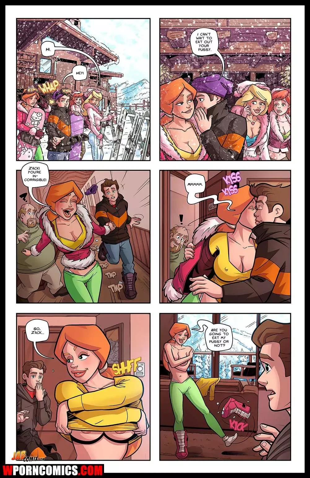 Porn Comic Snowed In - 20#