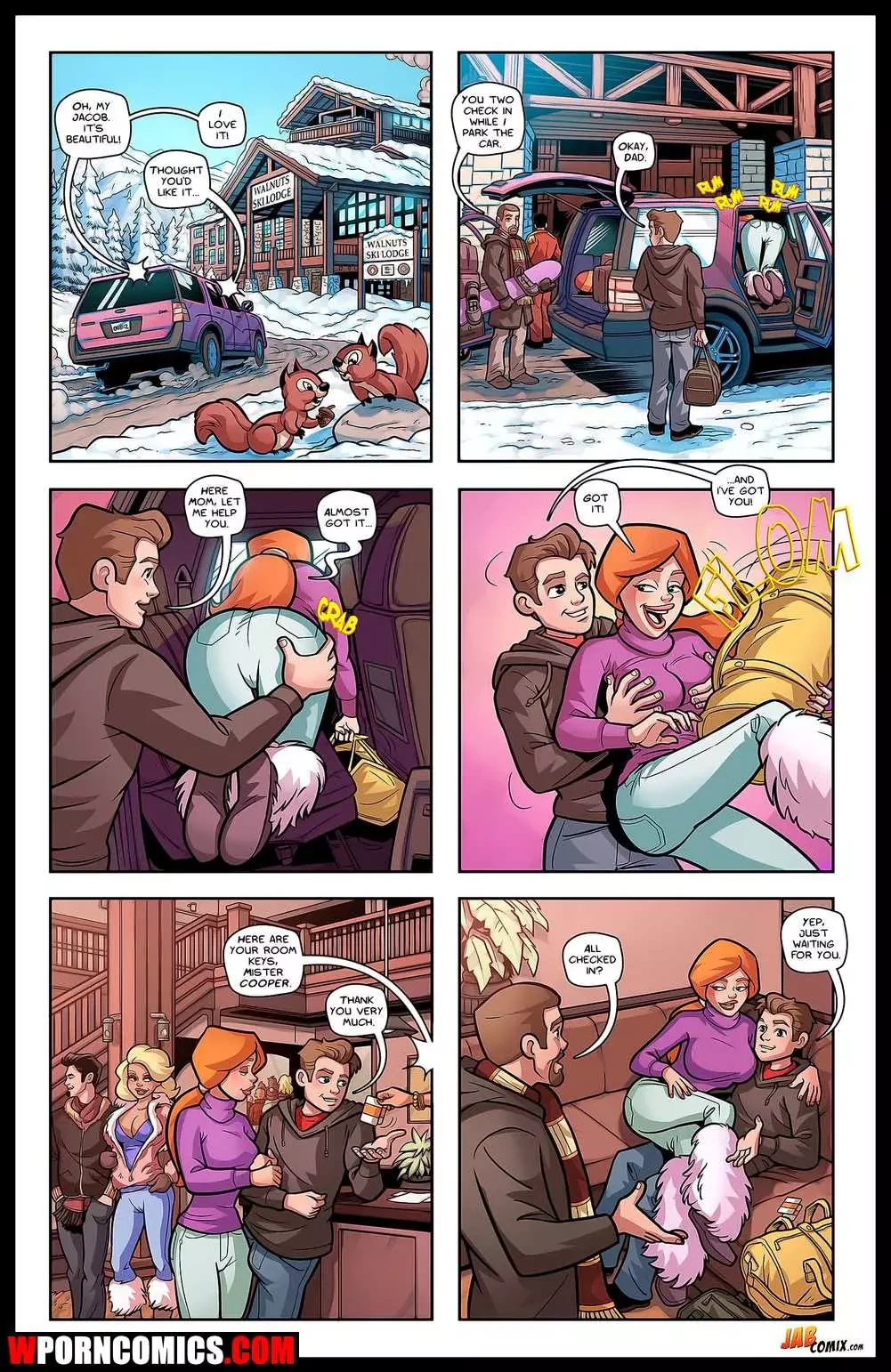 Porn Comic Snowed In - 3#