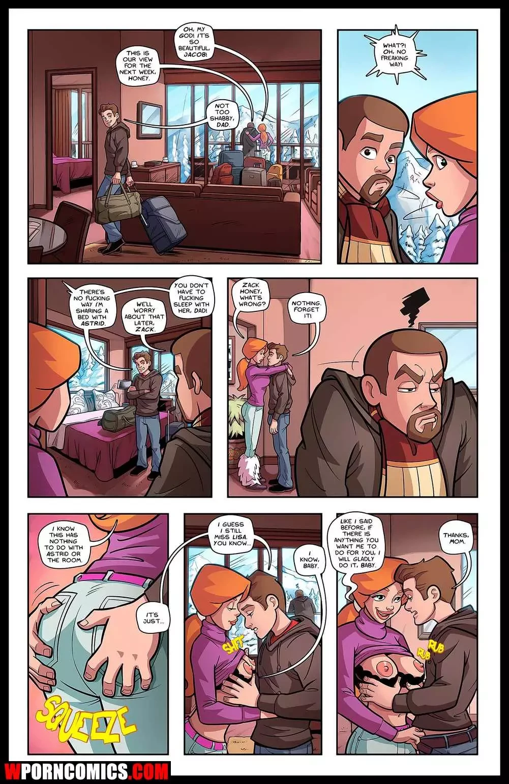 Porn Comic Snowed In - 4#