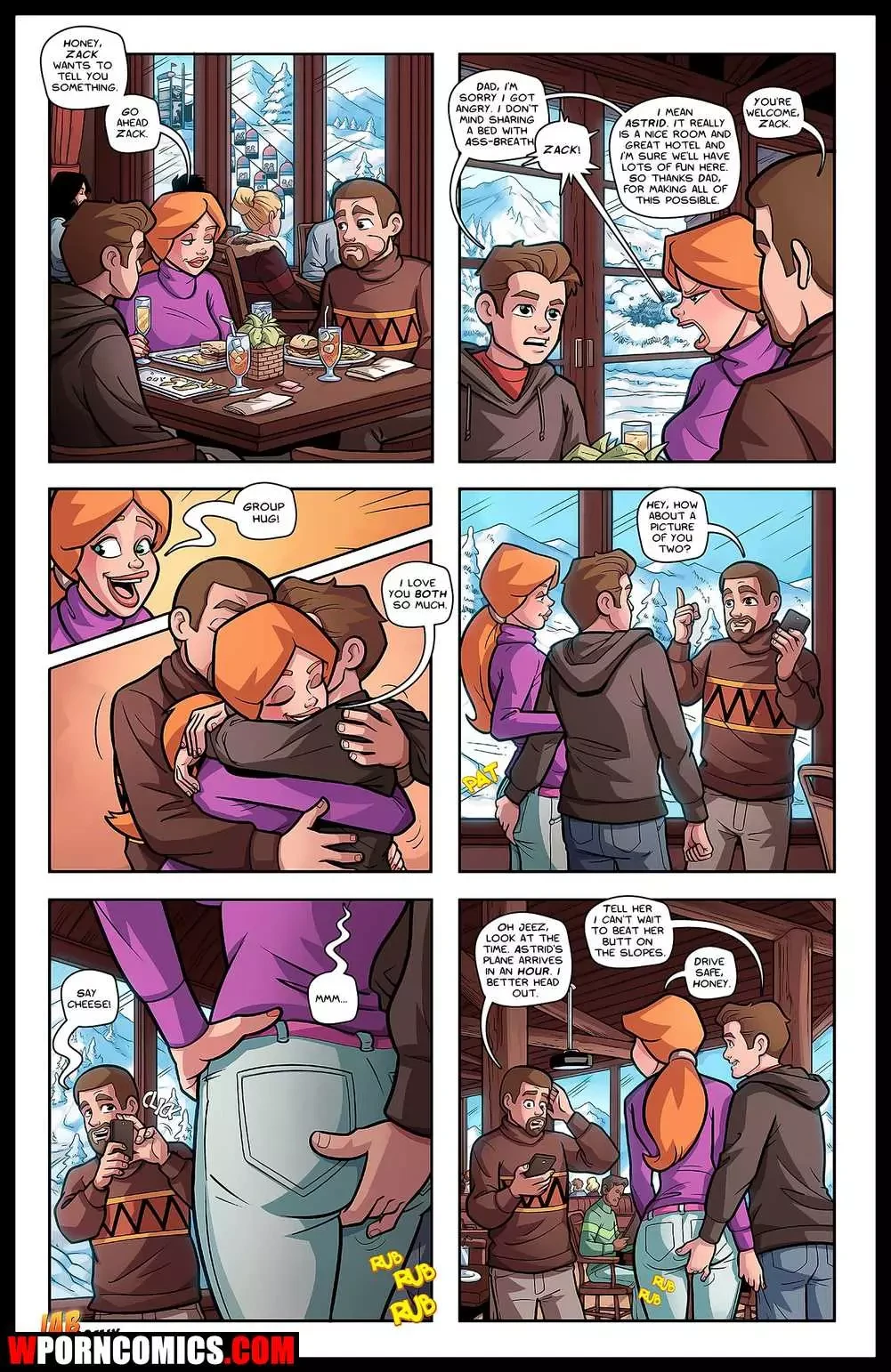 Porn Comic Snowed In - 5#
