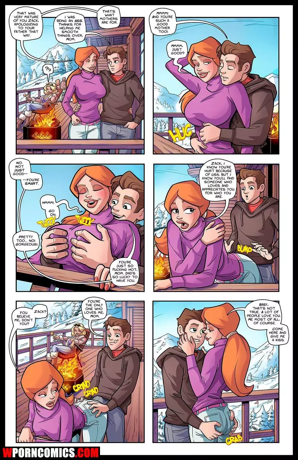 Porn Comic Snowed In - 6#