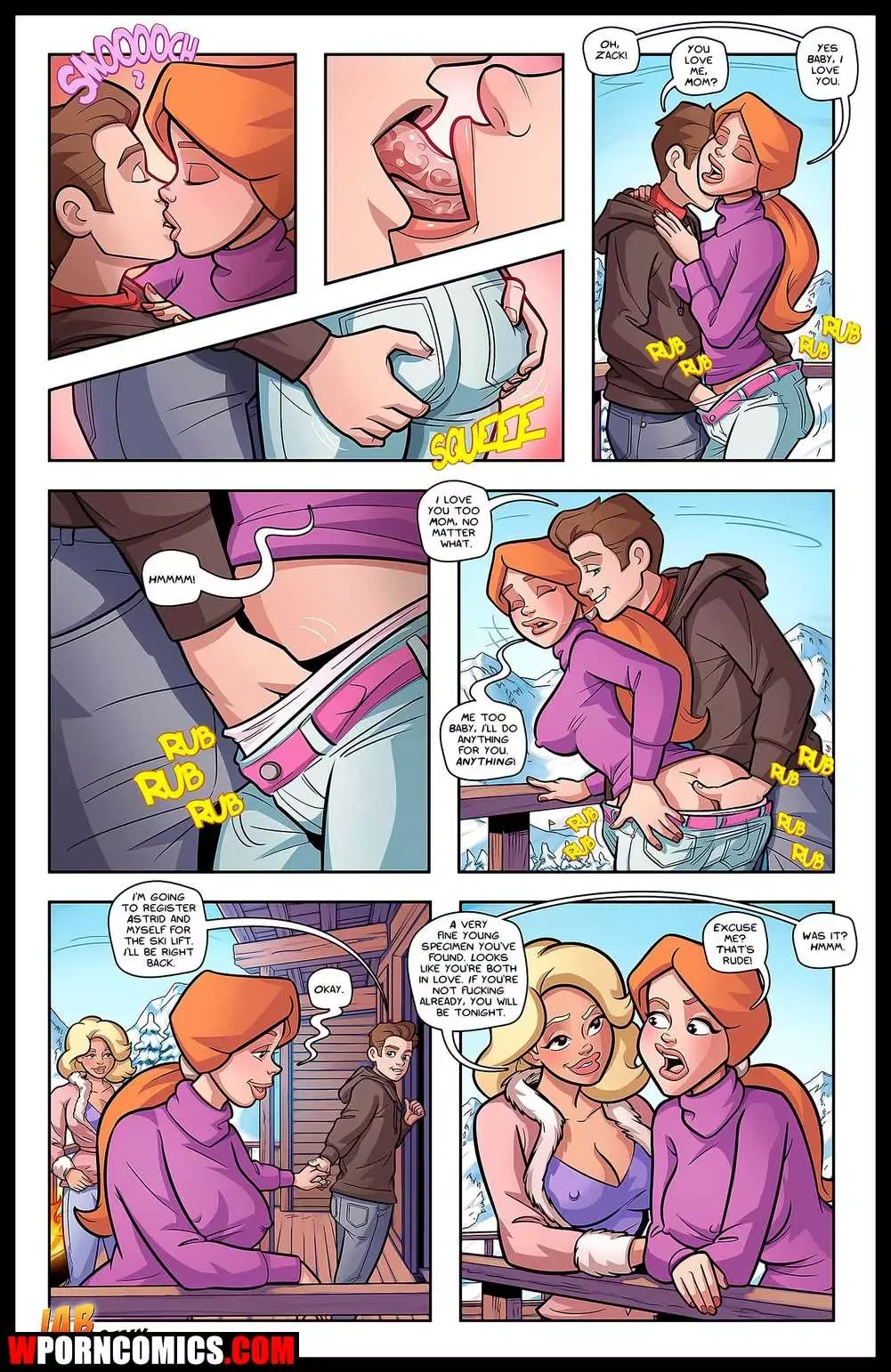 Porn Comic Snowed In - 7#