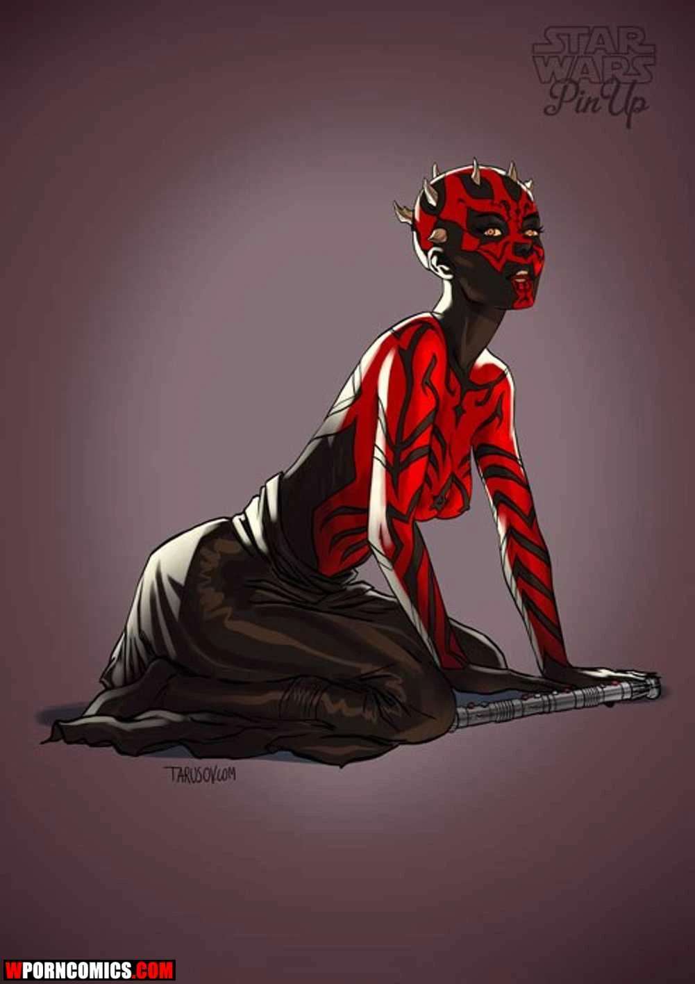 Porn Comic Star Wars Pin-ups Andrew Tarusov Part 2 - 7#