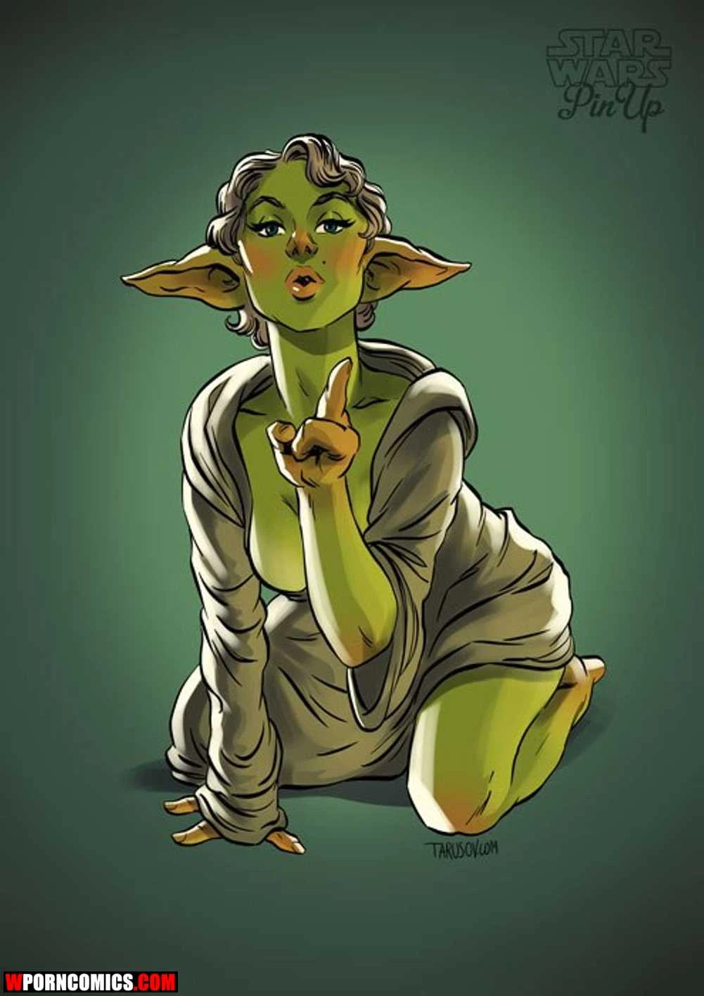 Porn Comic Star Wars Pin-ups Andrew Tarusov Part 2 - 8#