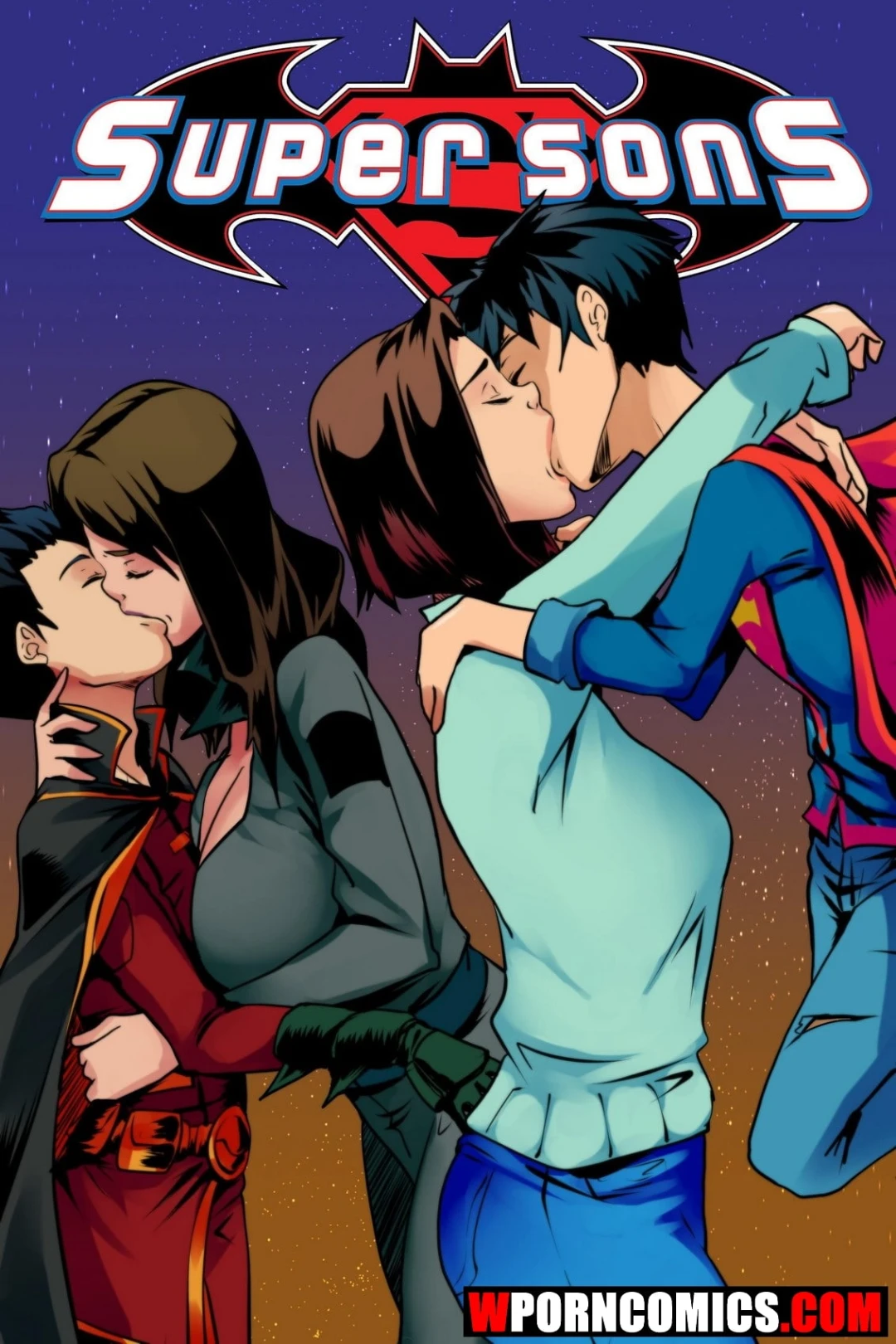 Porn Comic Super Sons - 1#