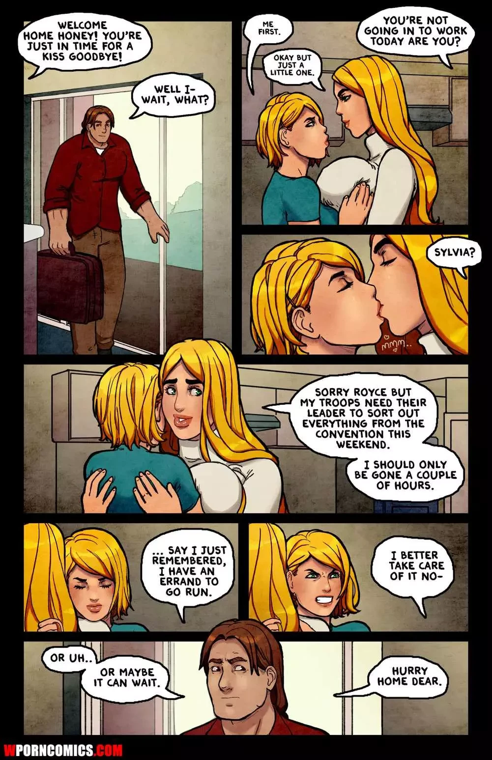 Porn Comic Switch In The Kitchen Part 6 - 3#