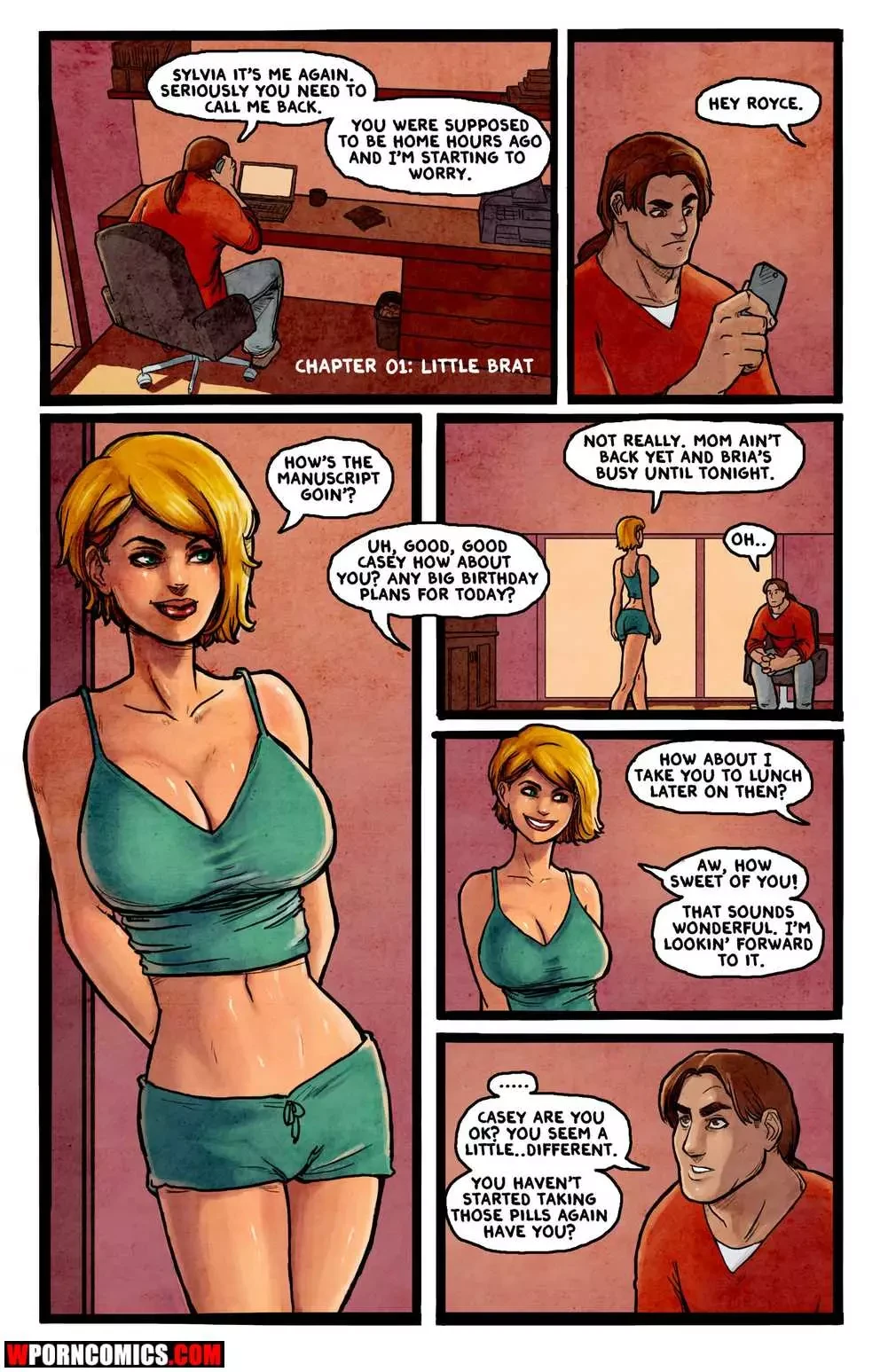 Porn Comic Switch Little Brat Part 1 - 2#