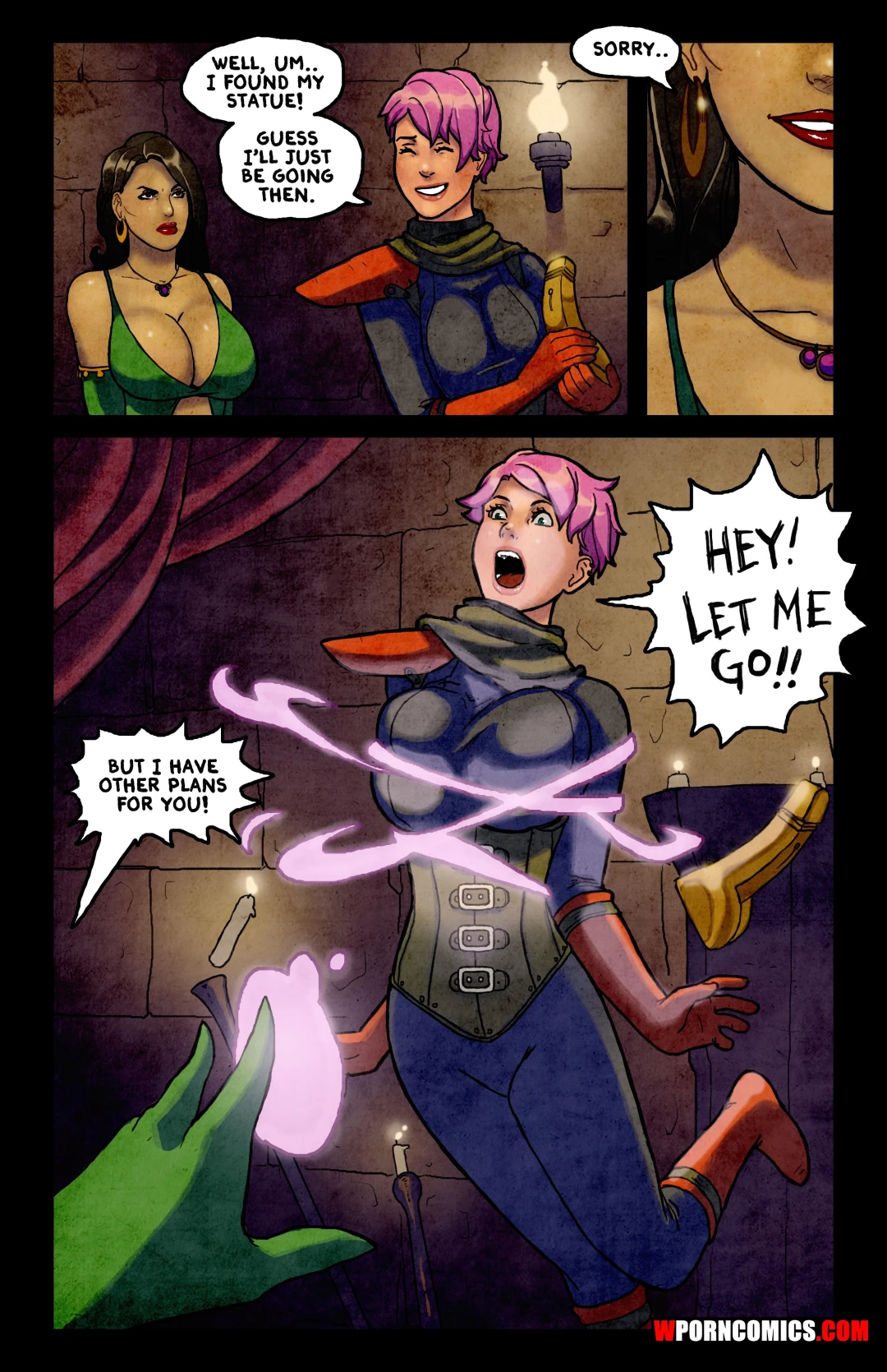 Porn Comic Synthiria Naughty Adventures - 3#