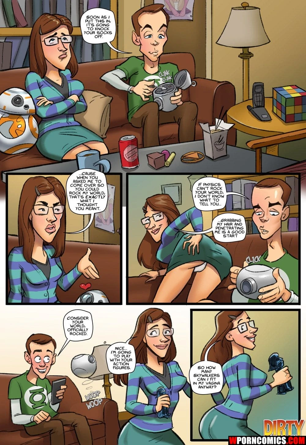 Porn Comic The Big Gang Bang Theory Part 2 - 10#