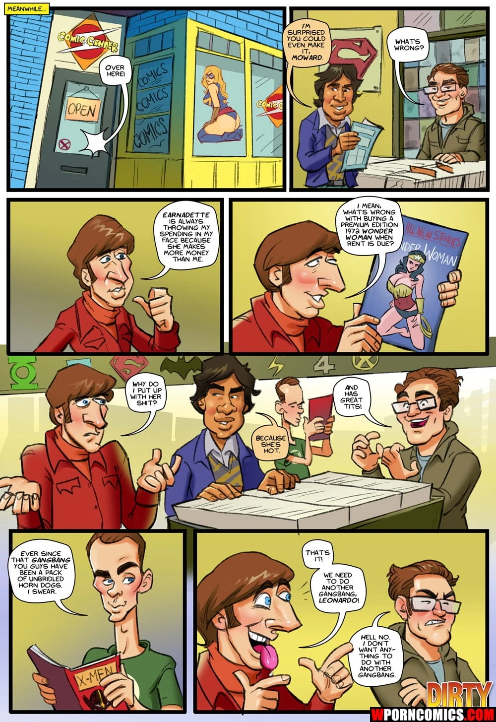 Porn Comic The Big Gang Bang Theory Part 2 - 7#