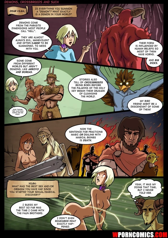 Porn Comic The Cummoner - 6#