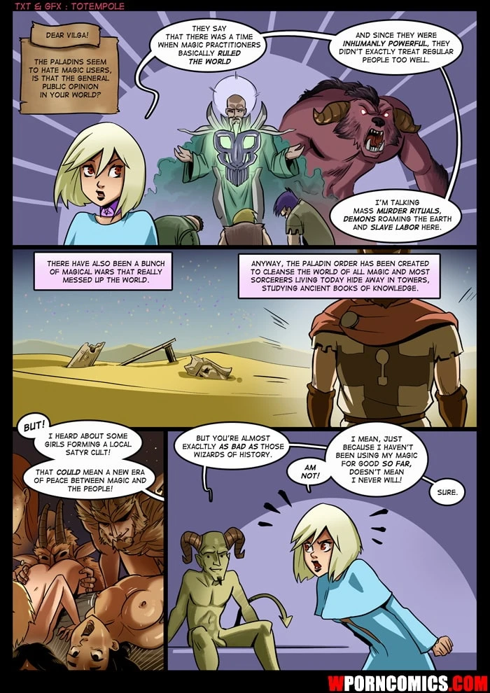 Porn Comic The Cummoner - 7#