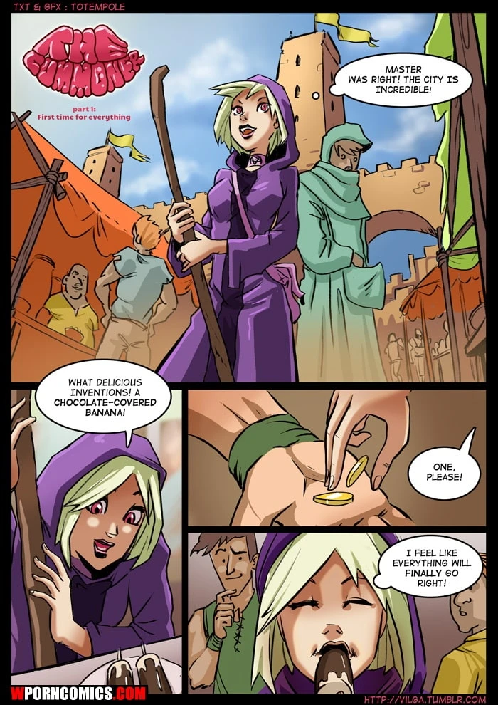 Porn Comic The Cummoner Part 1 - 2#