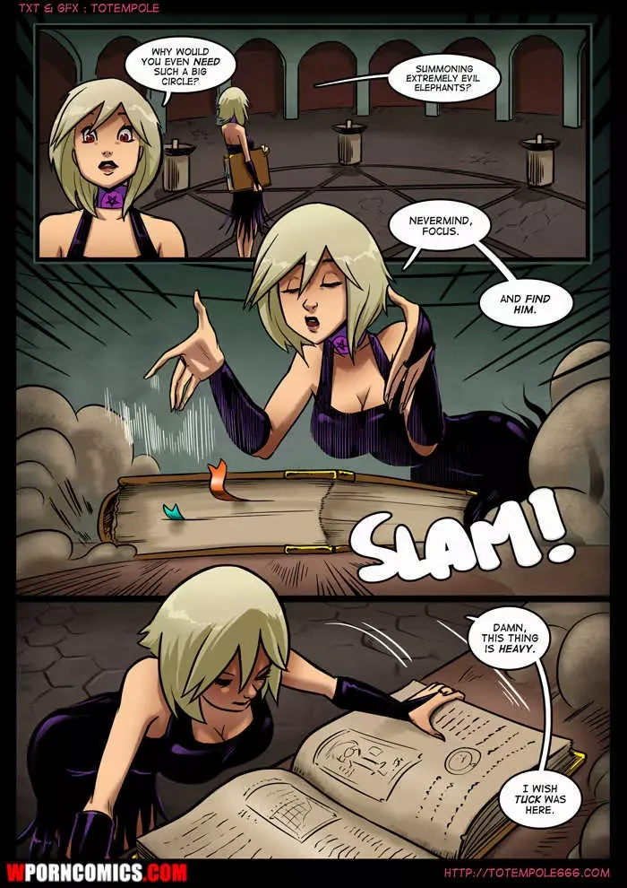 Porn Comic The Cummoner Part 11 Wetwork - 4#