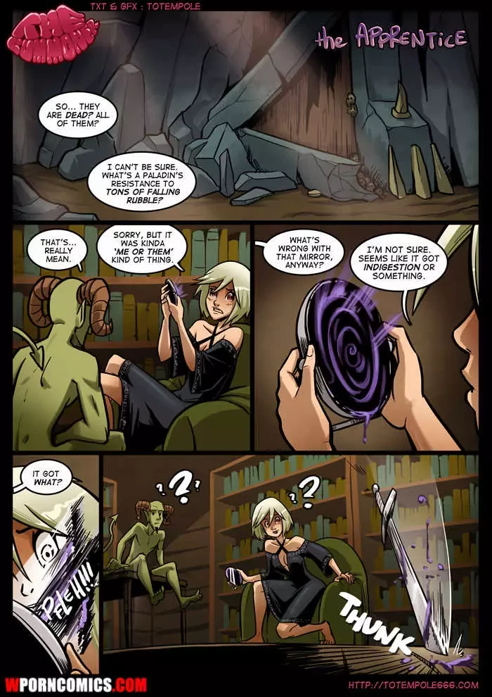 Porn Comic The Cummoner Part  13 The Apprentice - 2#