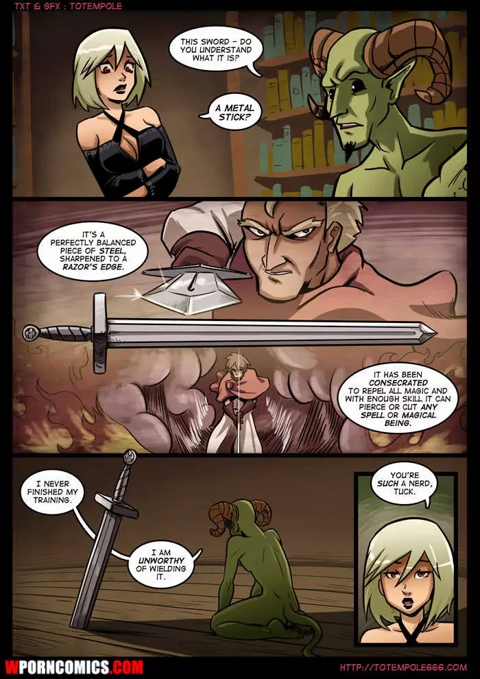 Porn Comic The Cummoner Part  13 The Apprentice - 4#