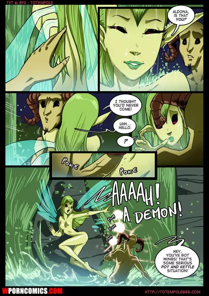 Porn Comic The Cummoner Part 5 - 7#