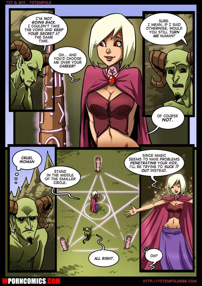 Porn Comic The Cummoner Part 6 - 3#
