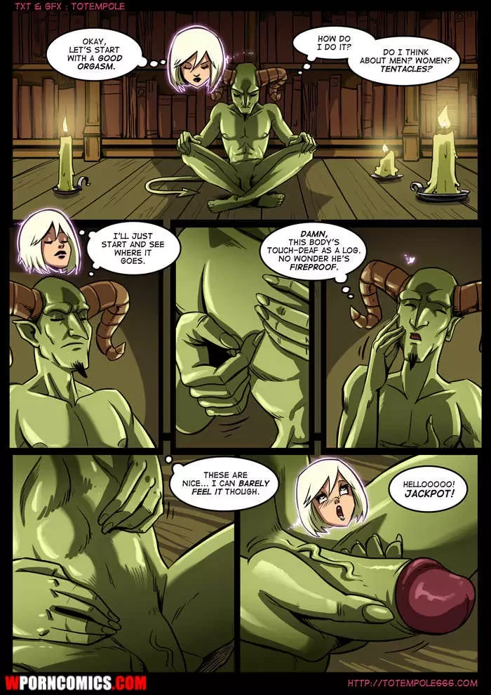 Porn Comic The Cummoner Part 6 - 9#