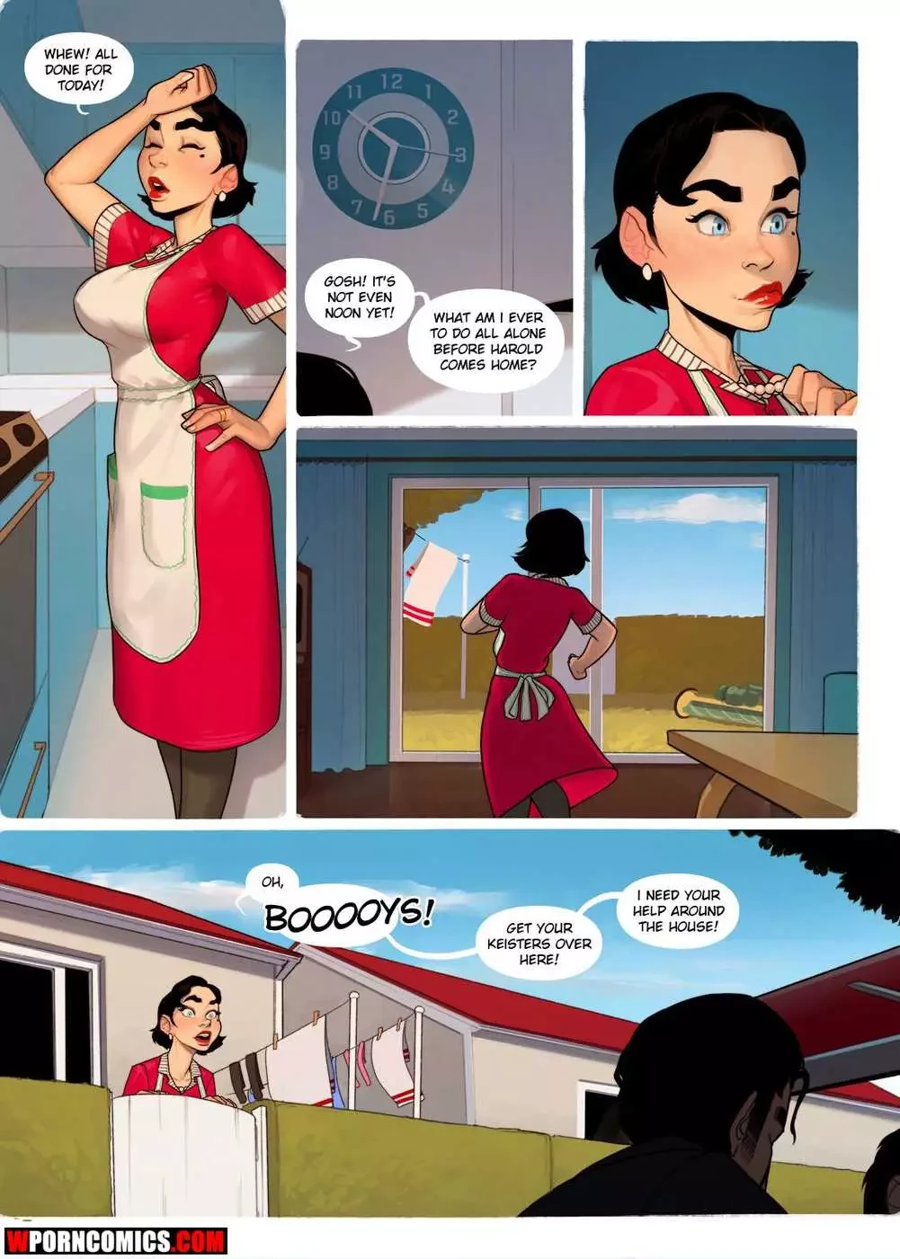 Porn Comic The Good Old Times - 2#