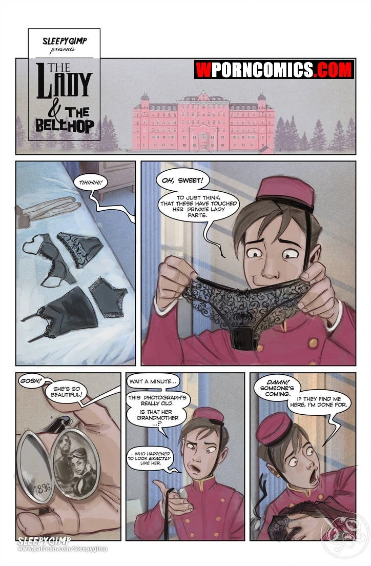 Porn Comic The Lady And The Bellhop - 1#