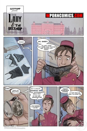 Porn Comic The Lady And The Bellhop