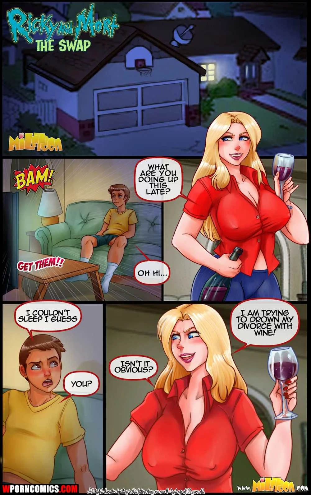 Porn Comic The Swap Part 1 Rick And Morty - 2#