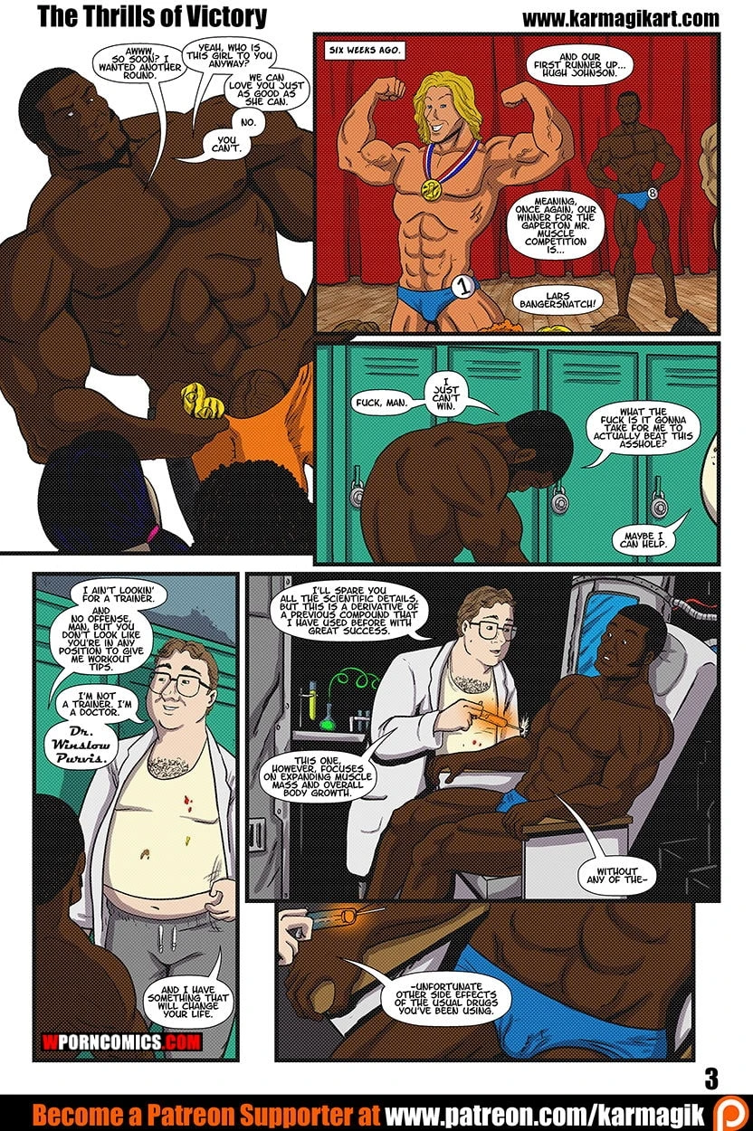 Porn Comic The Thrills Of Victory Part 2 - 4#