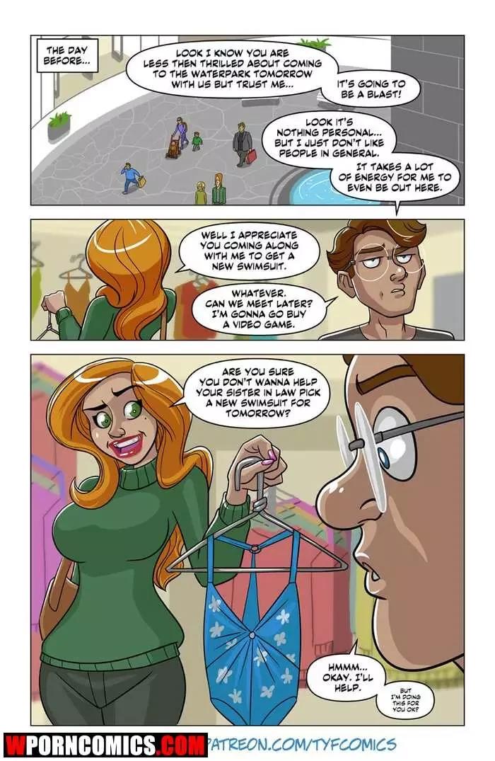 Porn Comic The Waterpark - 4#