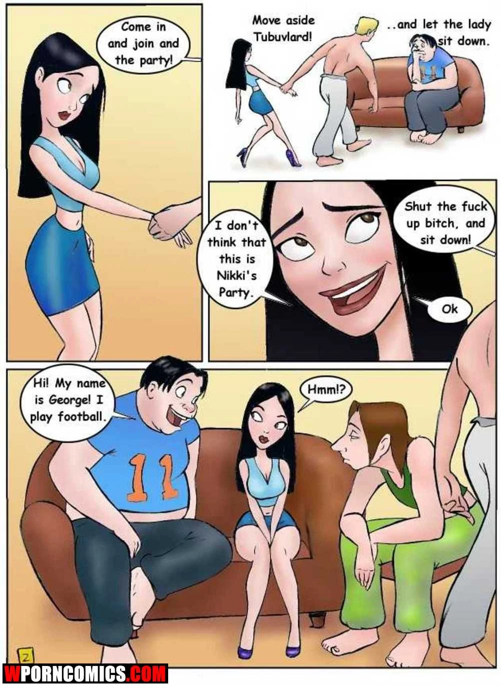 Porn Comic The Wrong House Part 1 - 2#