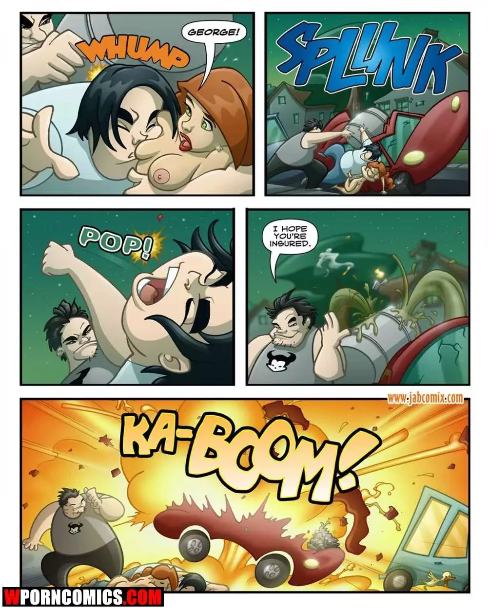 Porn Comic The Wrong House Part 3 - 8#