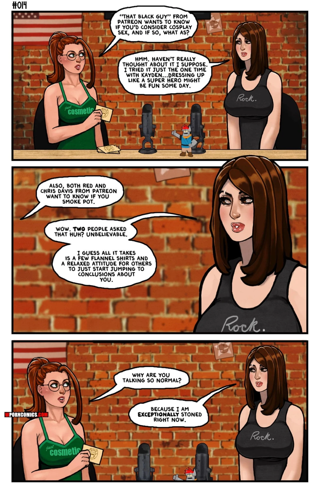 Porn Comic This Romantic World - 128#