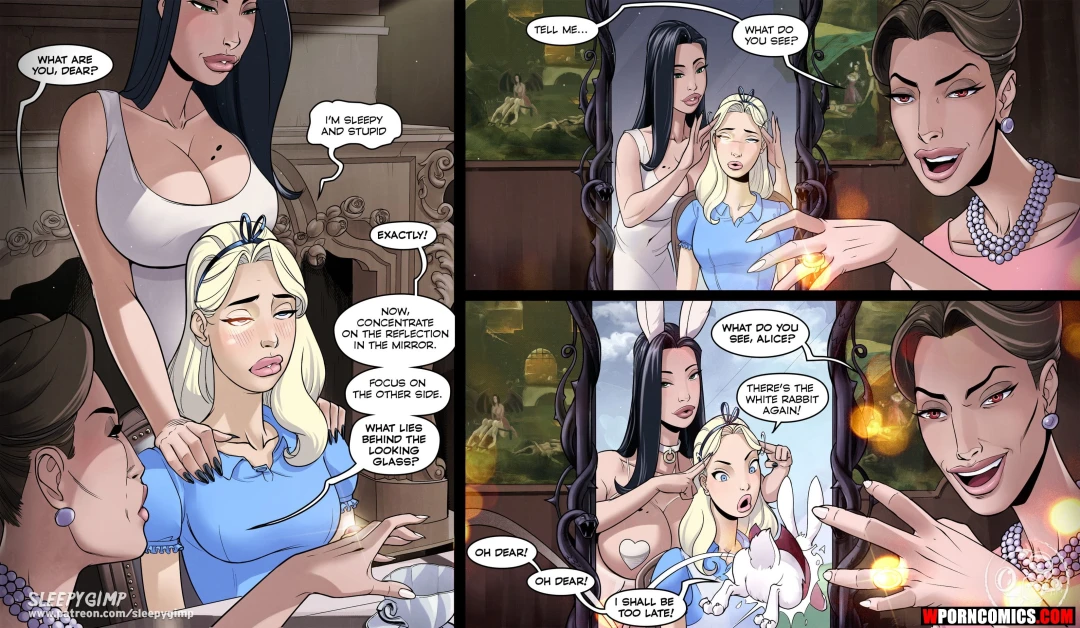 Porn Comic Through The Looking Glass - 12#
