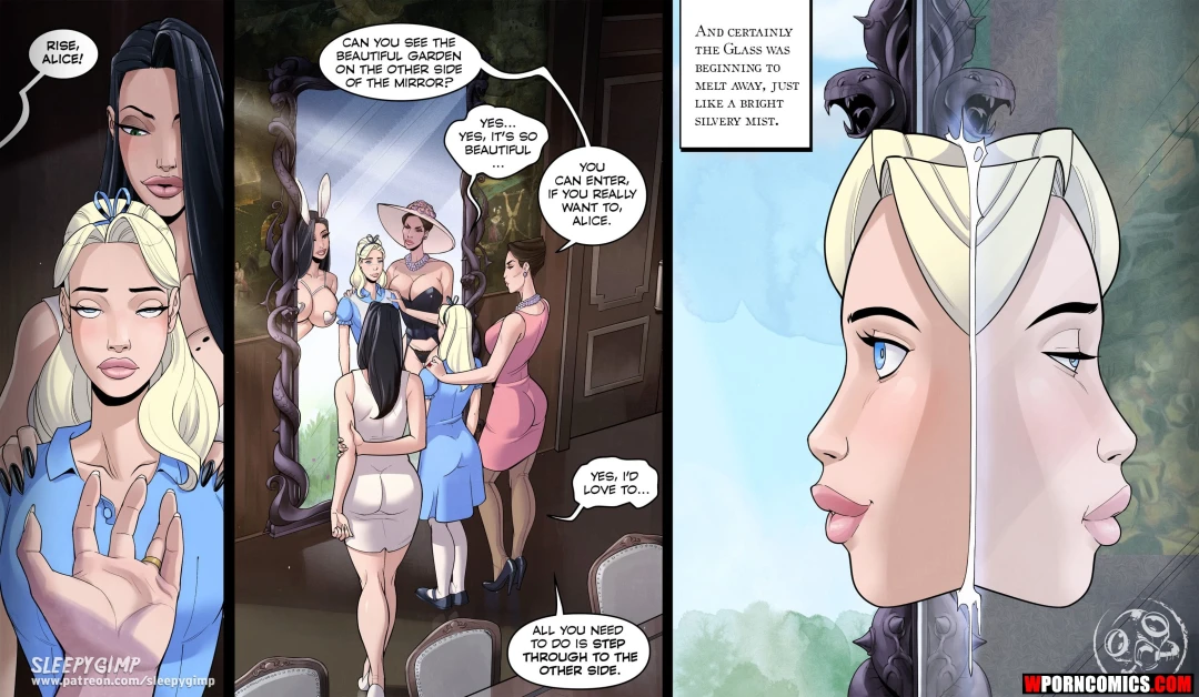 Porn Comic Through The Looking Glass - 13#