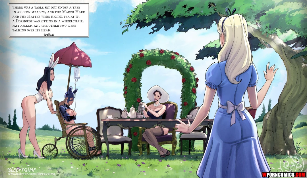 Porn Comic Through The Looking Glass - 14#