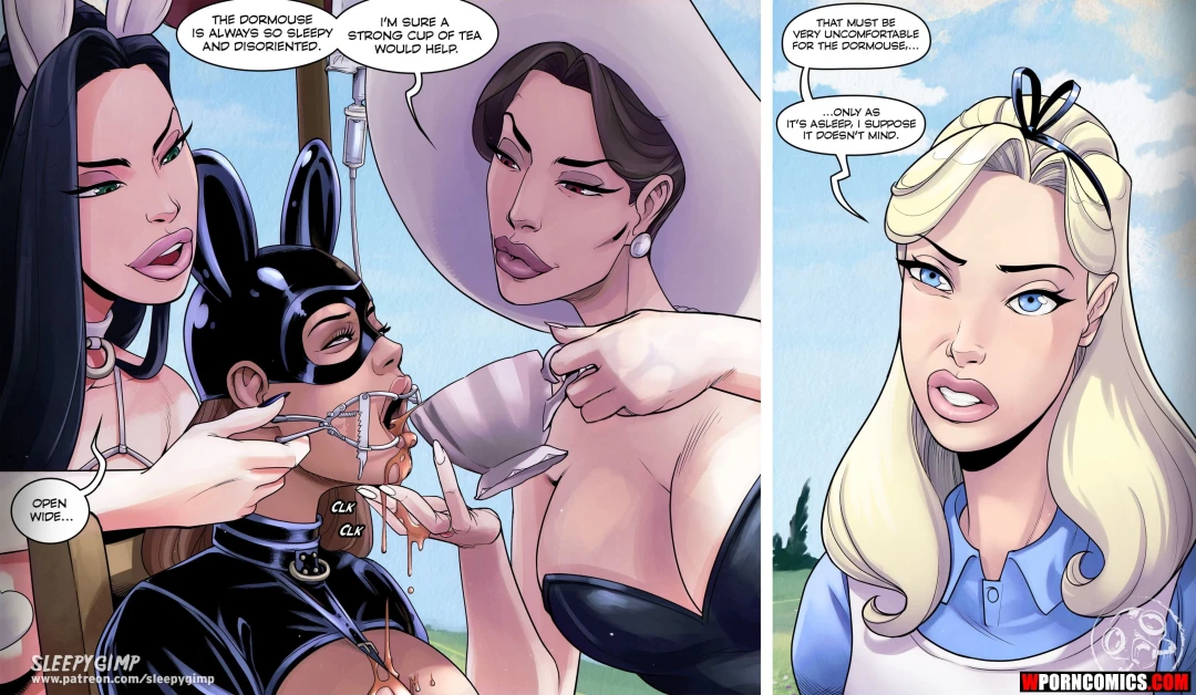 Porn Comic Through The Looking Glass - 15#