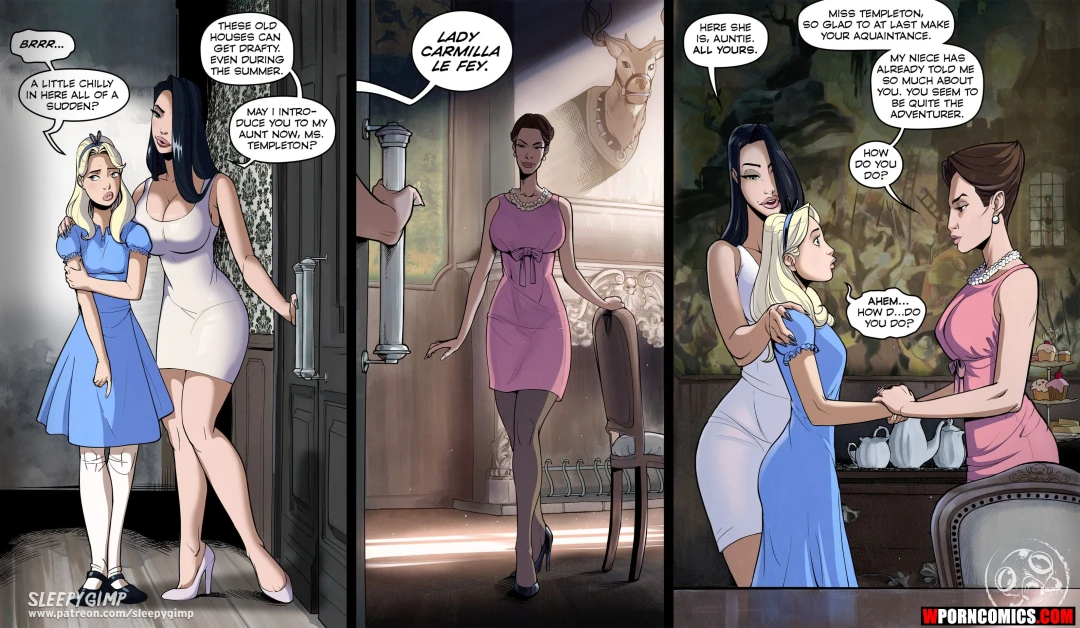 Porn Comic Through The Looking Glass - 6#