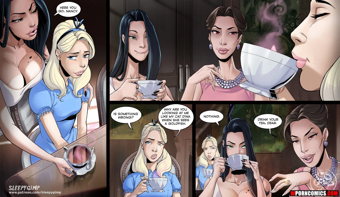 Porn Comic Through The Looking Glass - 8#