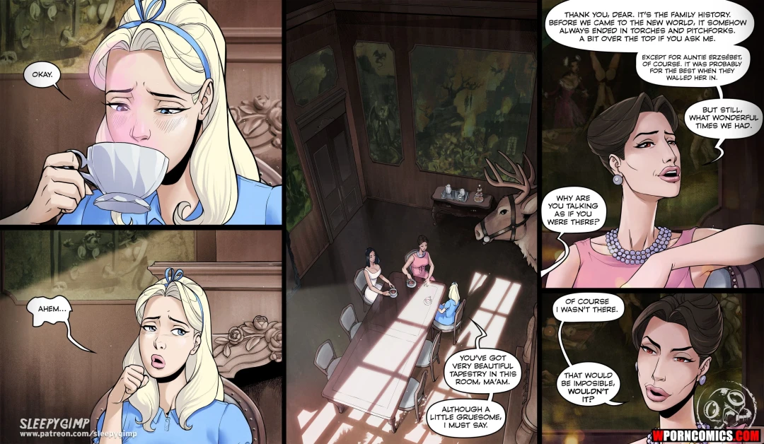 Porn Comic Through The Looking Glass - 9#