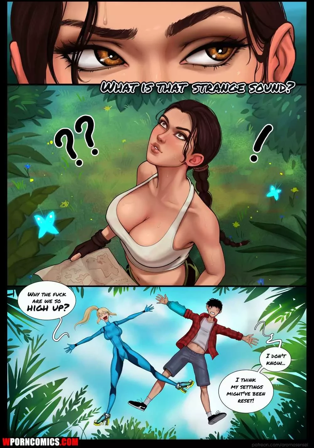 Porn Comic Waifunator Part 5 Tomb Raider And Metroid - 3#