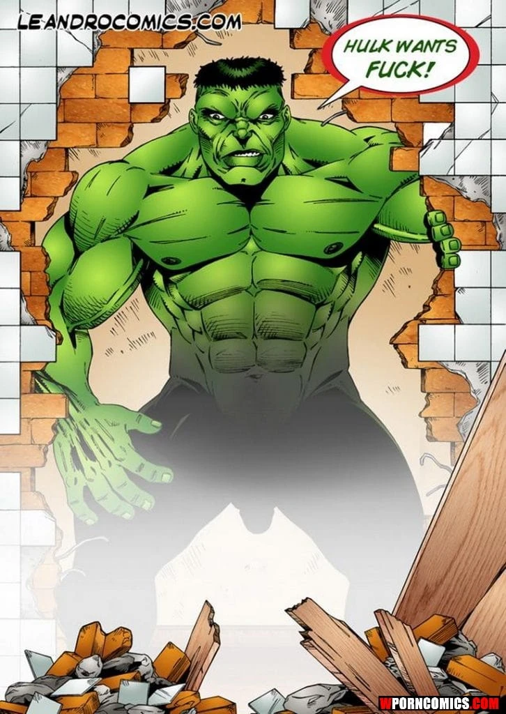 Porn Comic Wonder Woman Vs Incredibly Horny Hulk - 14#