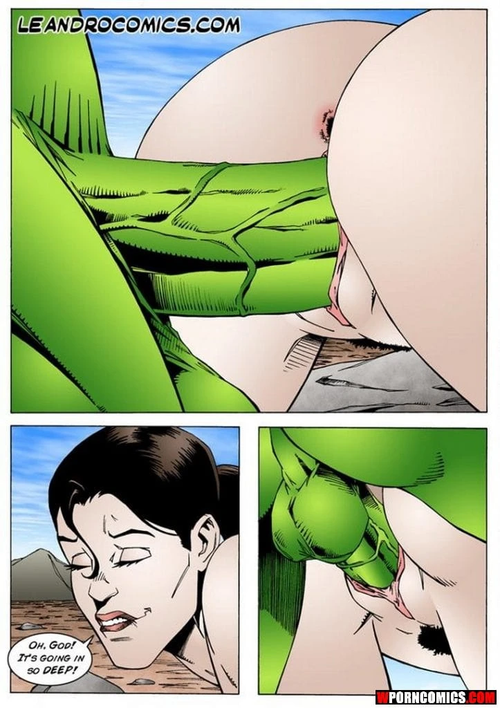 Porn Comic Wonder Woman Vs Incredibly Horny Hulk - 19#