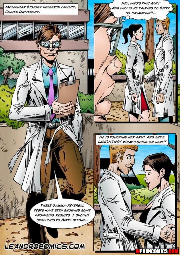 Porn Comic Wonder Woman Vs Incredibly Horny Hulk - 2#